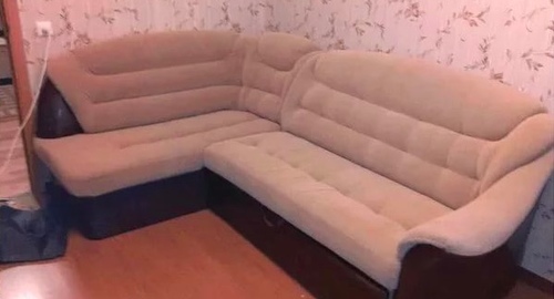 Перетяжка углового дивана. Алапаевск